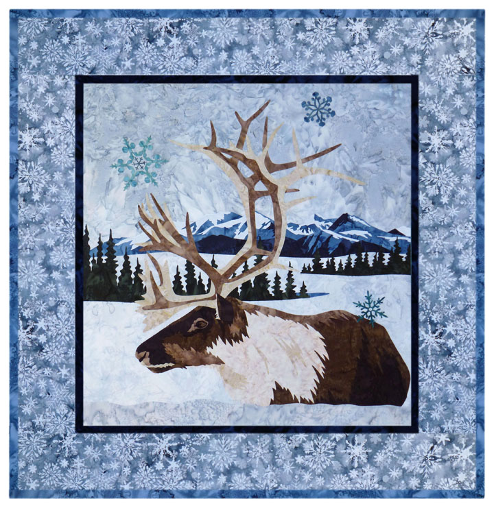 Alaskan Arctic: Caribou Wallhanging