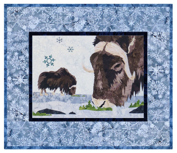 Alaskan Arctic: Musk Ox Wallhanging