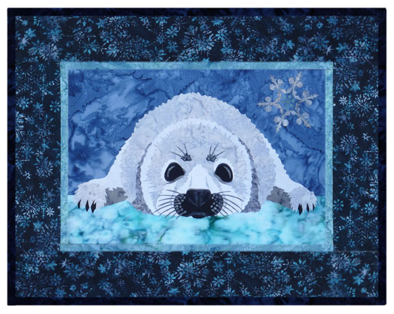 Alaskan Arctic: Seal Pup Wallhanging