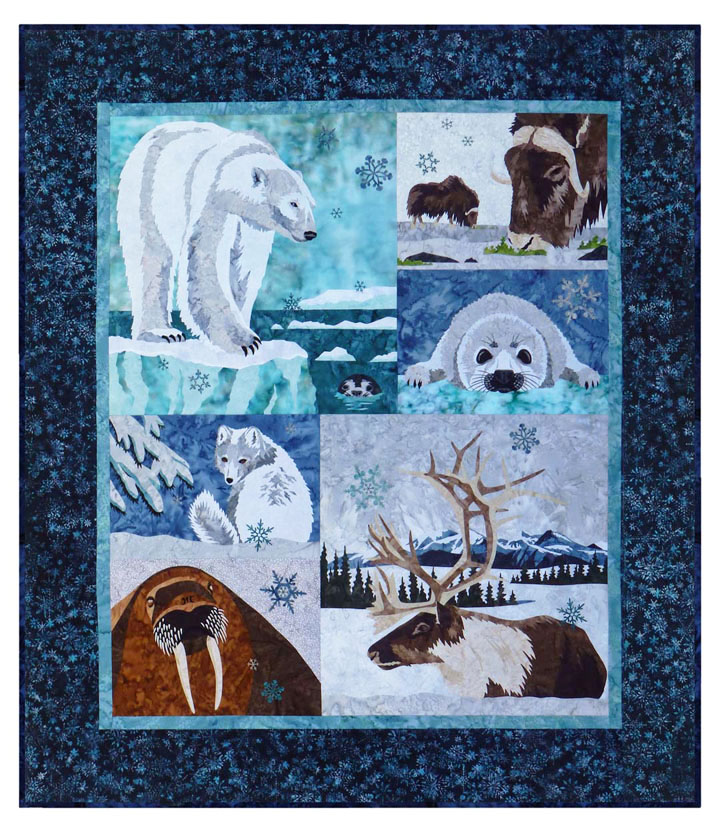 Alaskan Arctic Complete Quilt