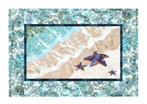 Along the Shores: Starfish Wallhanging