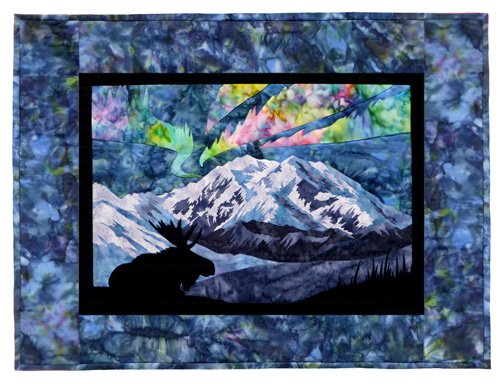 Aurora Nights: At the Park Individual Wallhanging