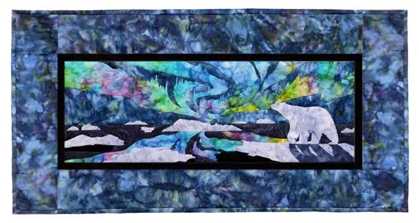 Aurora Nights: In the Arctic Individual Wallhanging