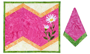 Daisies Placemat & Napkin