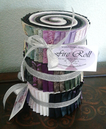 Fire Roll for Fire Braid Quilt