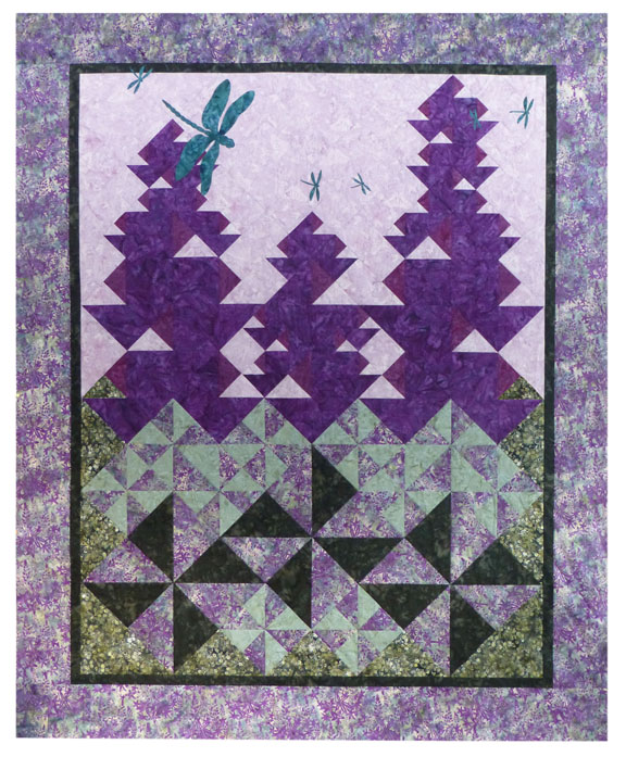 Lupine Field Quilt