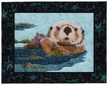 Maritime's Most Wanted: Sea Otter Individual Wallhanging