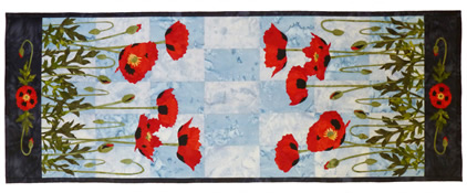 Poppies Tablerunner