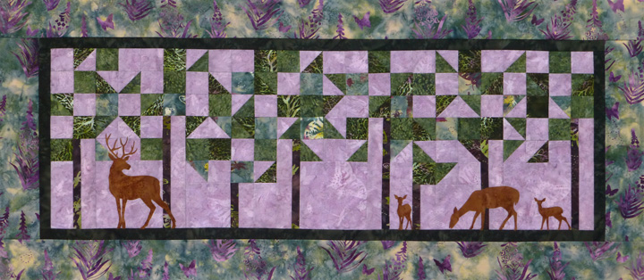 Piece the Wild: Among the Aspens Tablerunner