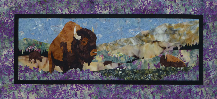 Return to the Wild: Bison Wallhanging