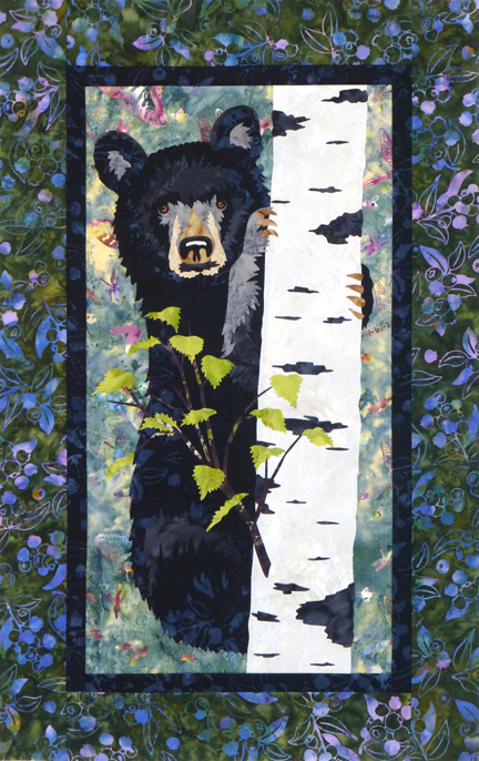 Return to the Wild: Black Bear Individual Wallhanging