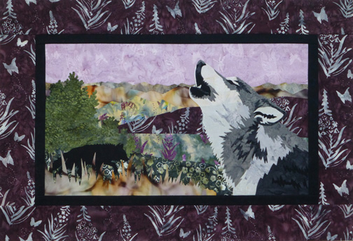 Return to the Wild: Wolves Wallhanging