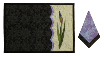 Wild Iris Placemats & Napkins