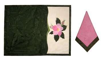 Wild Rose Placemat & Napkin