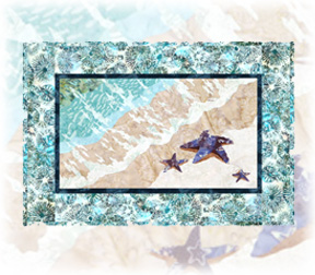 Along the Shores: Starfish Wallhanging