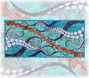 Octopus Revisited Tablerunner